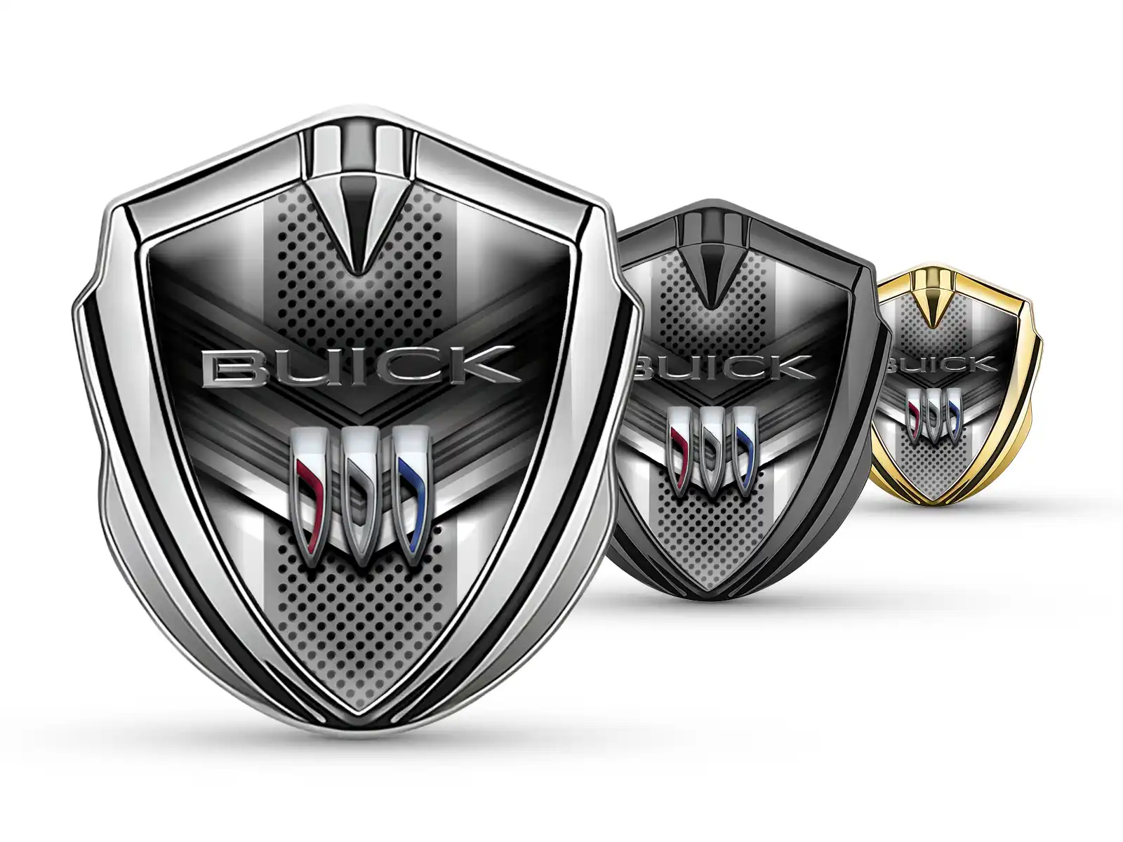 Buick Emblema Silicone Badge Stile Minimal Uni-Size